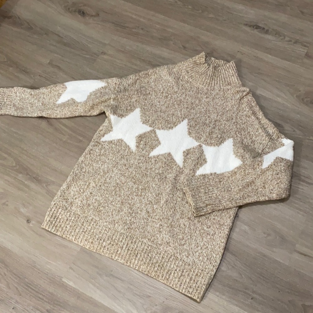 LOFT lou & grey star sweater